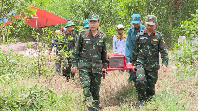 Tìm thấy bộ hài cốt nghi liên quan đến liệt sĩ hy sinh năm 1966- Ảnh 1.
