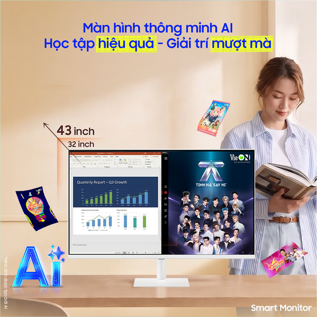 Giới trẻ gọi tên loạt màn hình xịn sò cho học tập và giải trí- Ảnh 3.