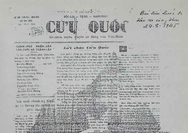 Báo 'Cứu quốc' công khai ra số đầu tiên- Ảnh 3.
