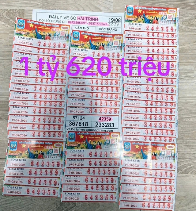 Dãy số giúp nhiều người Đồng Nai trúng 1,62 tỉ xổ số miền Nam đài Sóc Trăng - Ảnh 1.
