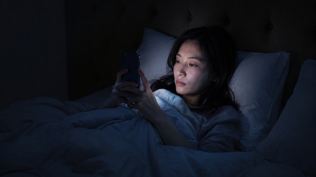 Khoa học bác bỏ quan niệm ánh sáng xanh là thủ phạm gây mất ngủ - Ảnh 1.