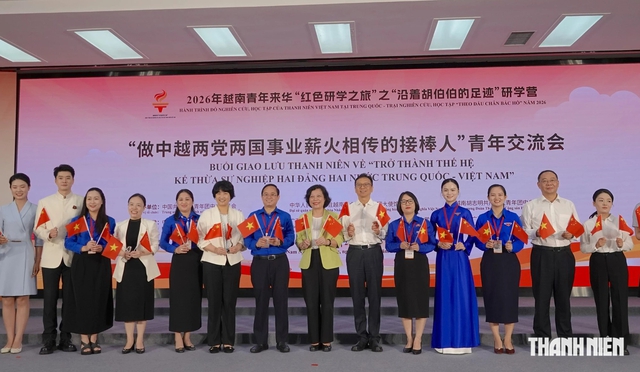 Theo dấu chân Bác Hồ, tuổi trẻ Việt - Trung chung tay kiến tạo tương lai - Ảnh 1.