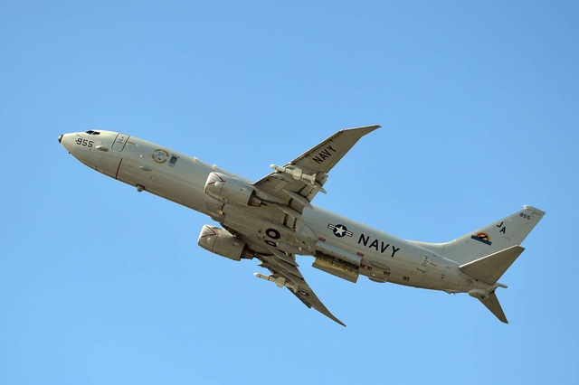 Mỹ điều máy bay do thám P-8A Poseidon bay qua eo biển Đài Loan - Ảnh 1.
