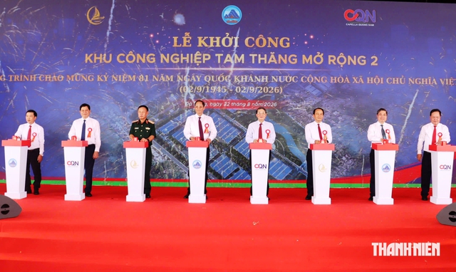 Khu công nghiệp 550 tỉ đồng chính thức khởi công ở phía nam Đà Nẵng- Ảnh 1.