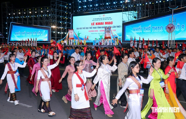 111 thí sinh Miss World tham gia khai mạc đại hội thể thao tại Nha Trang - Ảnh 3.