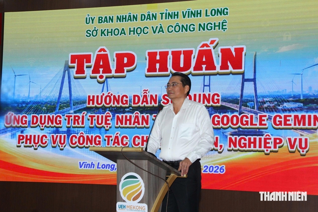 Vĩnh Long nâng cao năng lực vận hành hạ tầng số ở cơ sở - Ảnh 1.