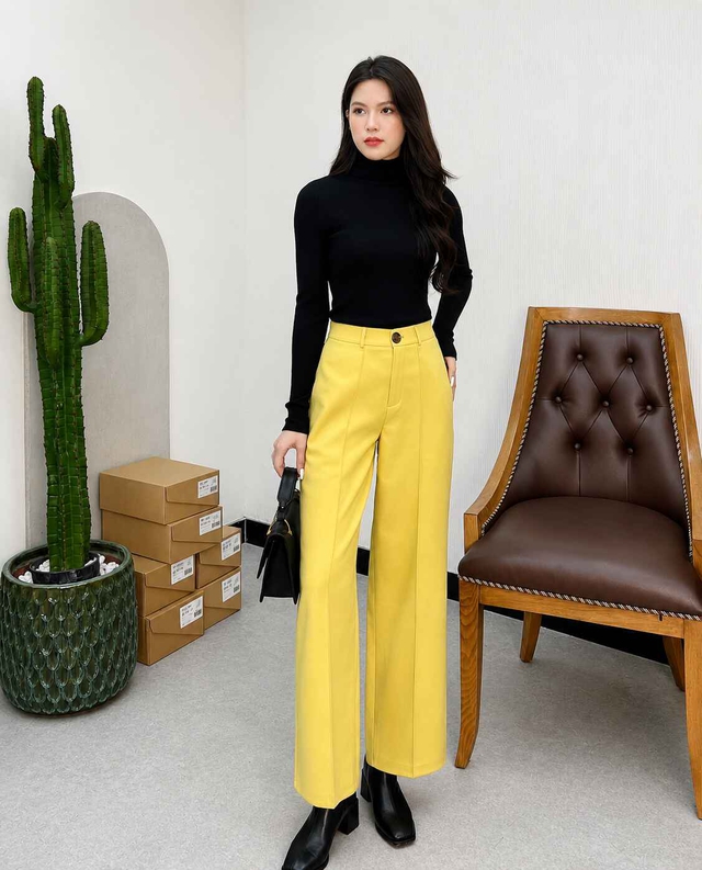 Vàng và đen: cặp màu tương phản đầy cá tính trong tủ đồ của giới trẻ- Ảnh 1.