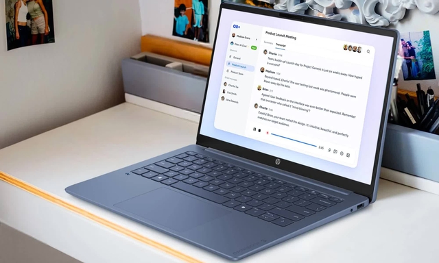 Đáp trả MacBook Neo, HP tung laptop OLED giá rẻ, pin gần 42 giờ - Ảnh 1.