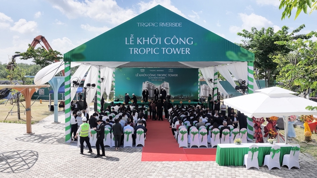 Khởi công khu căn hộ Tropic Tower, Novaland quay trở lại thị trường khu Đông TP.HCM- Ảnh 1.