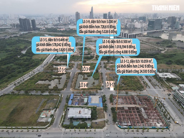 Đấu giá "đất vàng" mang lại cho TP.HCM hàng chục ngàn tỉ đồng - Ảnh 1.