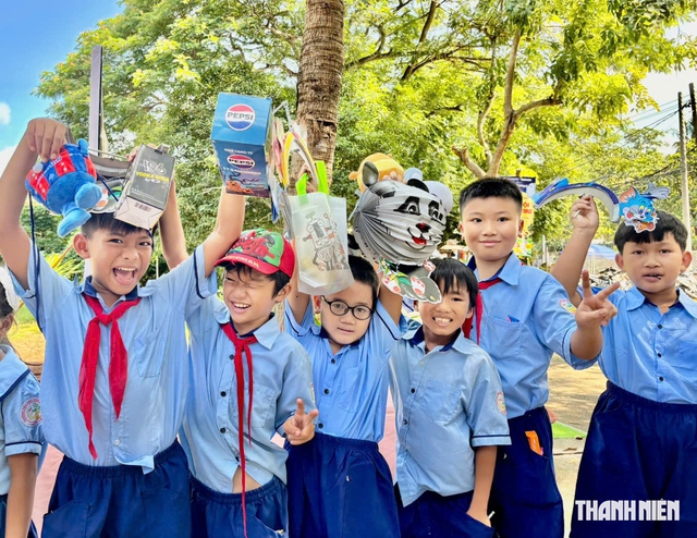 Trung thu đến sớm với trẻ em Cần Giờ- Ảnh 5.