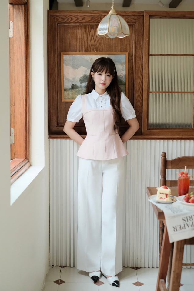 &Aacute;o peplum biến mọi v&oacute;c d&aacute;ng th&agrave;nh 'đồng hồ c&aacute;t'  - Ảnh 2.