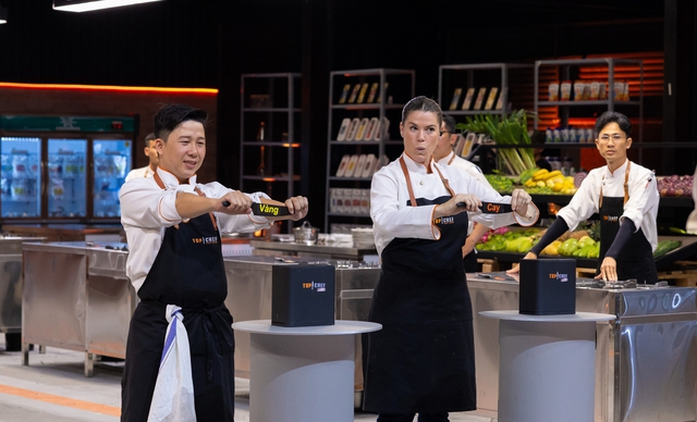 Nữ đầu bếp Đan Mạch Chef Camila trổ tài món ngon Việt làm 'choáng' cả giám khảo - Ảnh 4.
