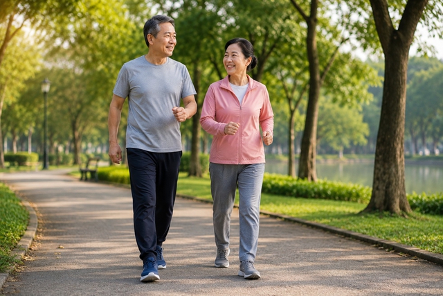 Đi bộ hay chạy bộ: Bài tập nào tốt hơn cho người huyết áp cao? - Ảnh 2.