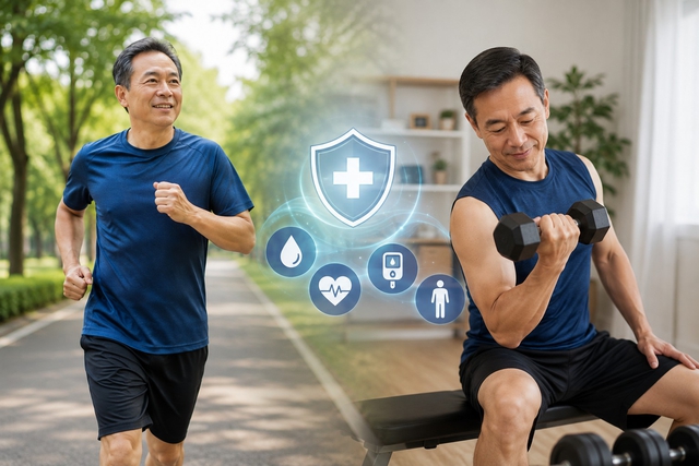 Kết hợp 2 b&agrave;i tập, nguy cơ tiểu đường loại 2 giảm gần một nửa - Ảnh 1.