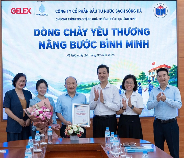 VIWASUPCO trao tặng món quà đặc biệt nhân dịp đầu năm học mới - Ảnh 3.