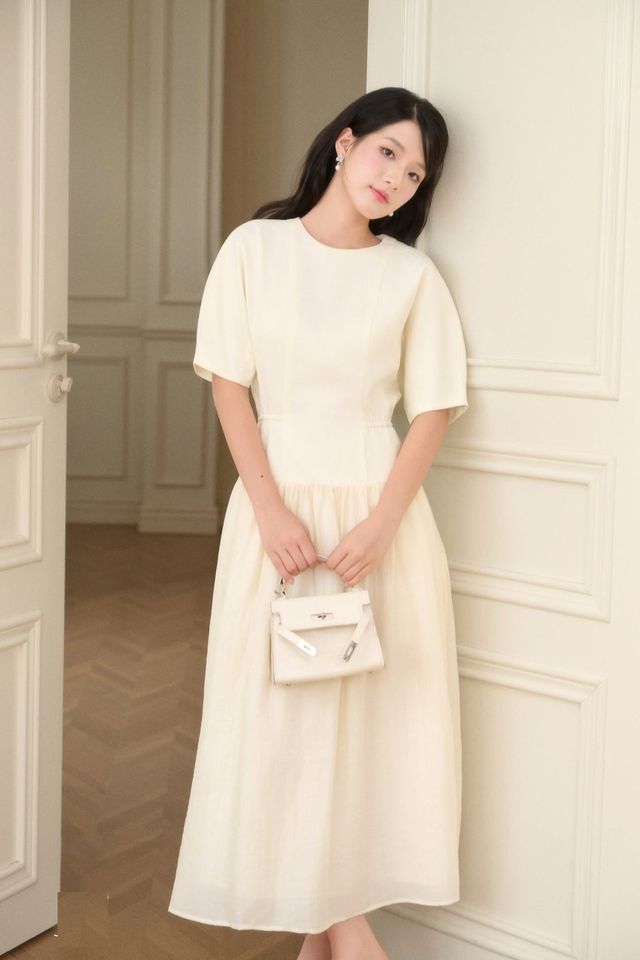 5 chiếc váy midi đẹp để nàng mặc suốt mùa thu - Ảnh 5.