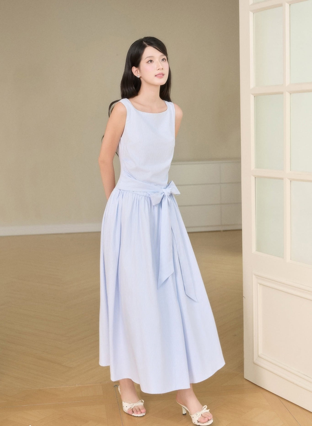 5 chiếc váy midi đẹp để nàng mặc suốt mùa thu - Ảnh 4.
