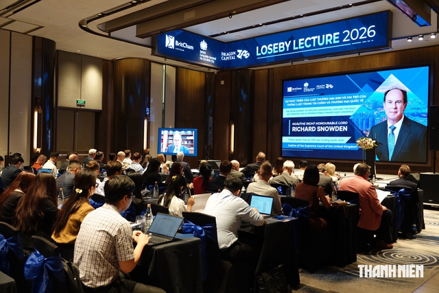 Loseby Lecture 2026: Đối thoại về thượng tôn pháp luật và Trung tâm Tài chính Quốc tế - Ảnh 1.
