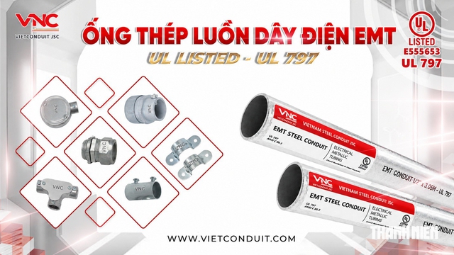 Xu hướng lựa chọn ống luồn dây điện EMT Vietconduit đạt UL 797 tại các công trình - Ảnh 1.