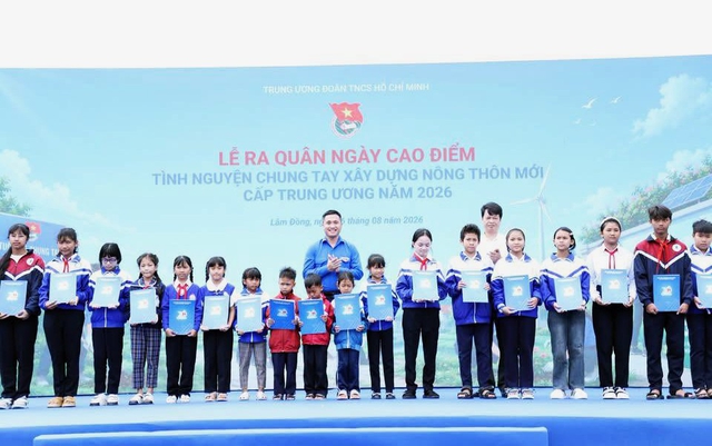 Ra quân tình nguyện xây dựng nông thôn mới: Tuổi trẻ mang tri thức về cơ sở - Ảnh 5.