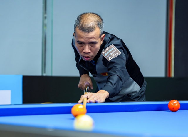 Trần Quyết Chiến mắc lỗi đáng tiếc, bất ngờ bị loại tại siêu cúp billiards- Ảnh 1.