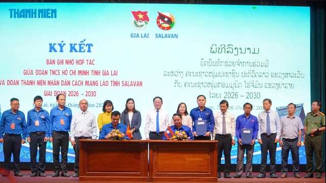 Giao lưu thanh niên tỉnh Gia Lai với thanh niên Lào, Campuchia - Ảnh 2.