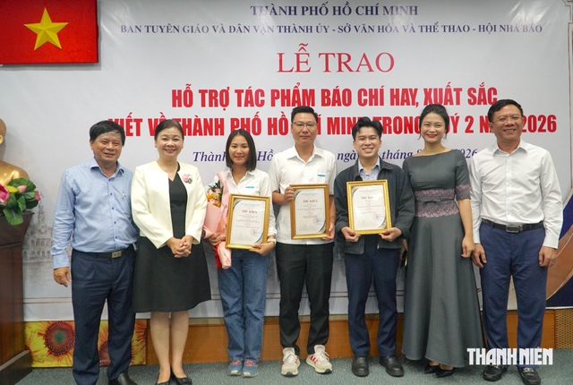 Báo Thanh Niên có 6 tác phẩm hay, xuất sắc được TP.HCM khen thưởng - Ảnh 1.