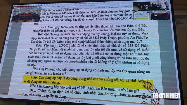 Chuyên án VN10:Viện kiểm sát trình chiếu lời khai, tài liệu đối đáp bị cáo kêu oan- Ảnh 3.