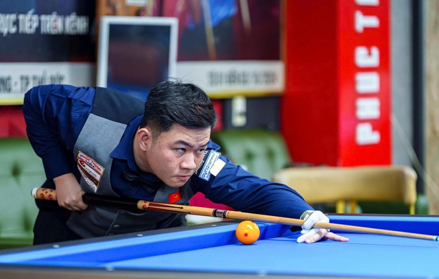 Bao Phương Vinh đăng quang ấn tượng siêu cúp billiards, lập hat-trick danh hiệu- Ảnh 1.