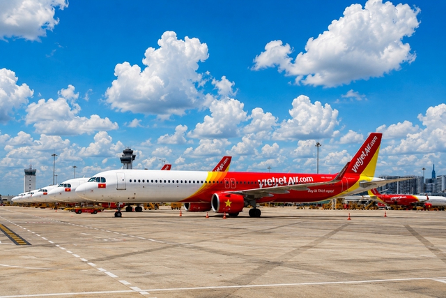 Vietjet sẵn s&agrave;ng phục vụ h&agrave;nh kh&aacute;ch trong dịp cao điểm Quốc kh&aacute;nh 2.9 - Ảnh 1.