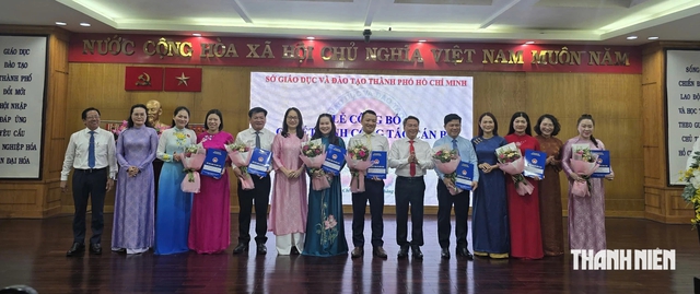 Ch&aacute;nh văn ph&ograve;ng Sở GD-ĐT TP.HCM nhận nhiệm vụ Hiệu trưởng Trường THPT chuy&ecirc;n L&ecirc; Hồng Phong - Ảnh 1.