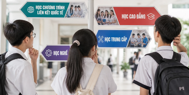 Th&iacute; sinh dưới 15 điểm chọn tiếp con đường học tập n&agrave;o? - Ảnh 3.
