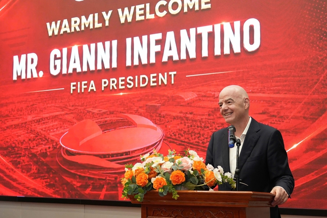 Chủ tịch FIFA đánh giá cao sự đầu tư của Bộ Công an, kỳ vọng bóng đá Việt Nam vươn tầm thế giới- Ảnh 4.