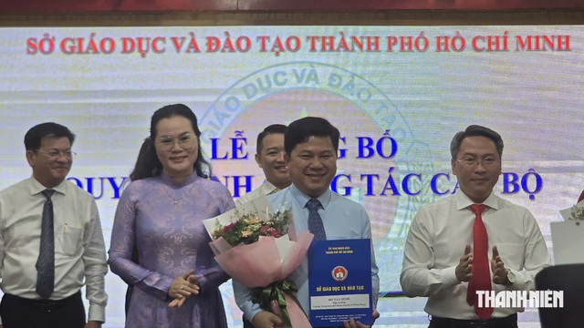 Chánh văn phòng Sở GD-ĐT TP.HCM nhận nhiệm vụ Hiệu trưởng Trường THPT chuyên Lê Hồng Phong - Ảnh 2.