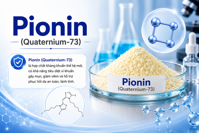 Tại sao pionin (quaternium-73) được chuyên gia nhận định là xu hướng điều trị mụn mới? - Ảnh 1.