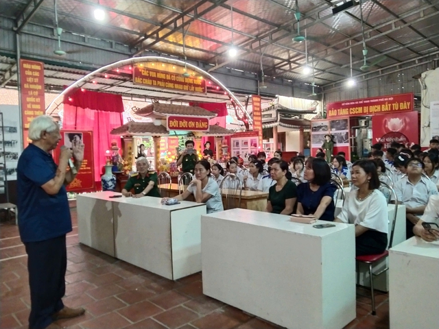 Bảo tàng ông Bảng, nơi giáo dục thế hệ trẻ về lòng yêu nước - Ảnh 2.