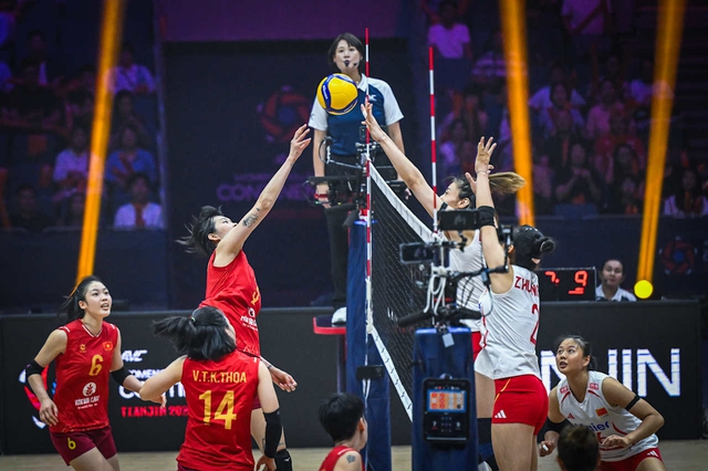 Đội tuyển Việt Nam dừng bước ở tứ kết giải bóng chuyền vô địch châu Á 2026- Ảnh 2.