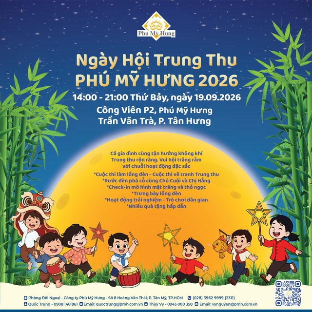 Sân chơi Trung thu thú vị tại Phú Mỹ Hưng- Ảnh 1.