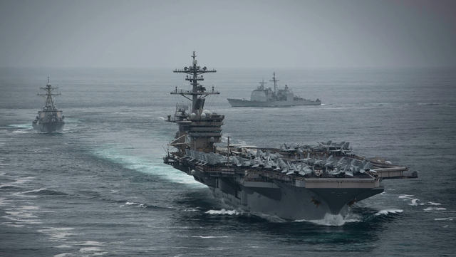 New US aircraft carrier to deploy to the Middle East: report - Ảnh 1.