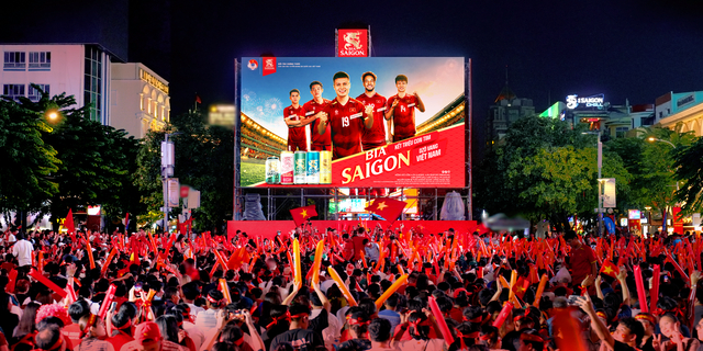 Bia Saigon ‘Kết triệu con tim’: Tình yêu bóng đá kết nối người hâm mộ Việt Nam- Ảnh 1.