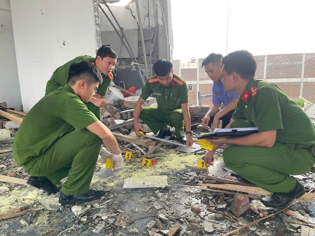 Sau tiếng nổ rung trời, 1 người chết, 3 người nhập viện cấp cứu - Ảnh 1.