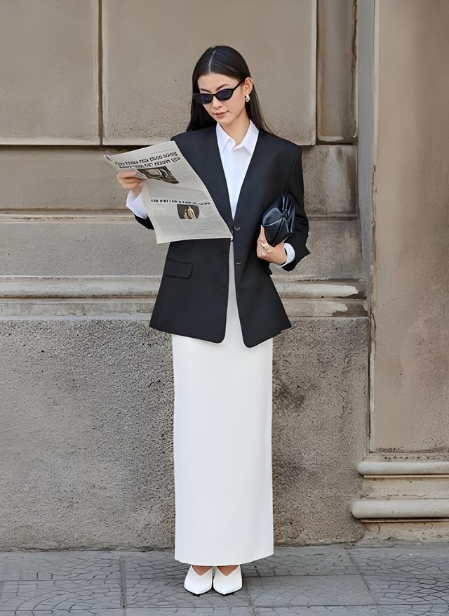 Cân mọi phong cách chỉ với một chiếc blazer đen thanh lịch - Ảnh 3.