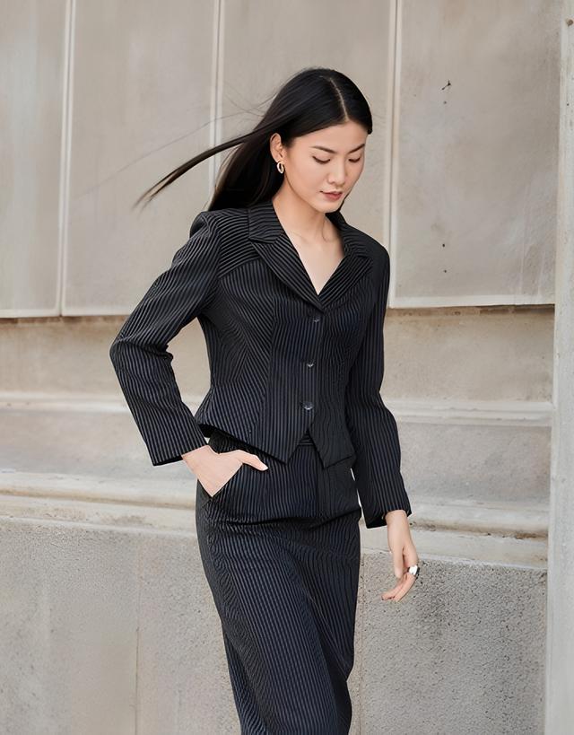 Cân mọi phong cách chỉ với một chiếc blazer đen thanh lịch - Ảnh 4.
