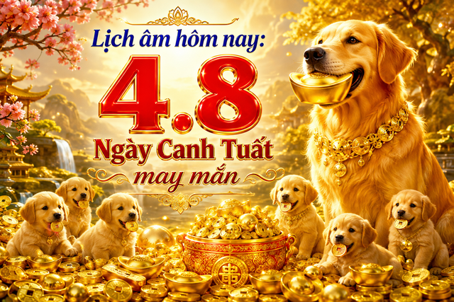 Lịch âm hôm nay 4.8: May mắn ngày Canh Tuất, dân gian quan niệm nên làm gì? - Ảnh 1.