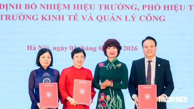 Trường ĐH Ngoại thương thành lập 4 trường trực thuộc- Ảnh 1.