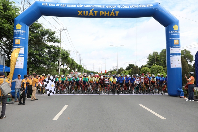 Sôi động Ngày hội xe đạp Saigontourist Group vì cộng đồng - Ảnh 10.