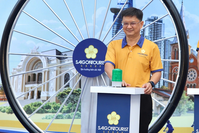 Sôi động Ngày hội xe đạp Saigontourist Group vì cộng đồng - Ảnh 11.