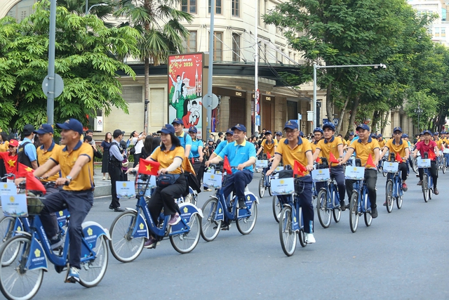 Sôi động Ngày hội xe đạp Saigontourist Group vì cộng đồng - Ảnh 13.