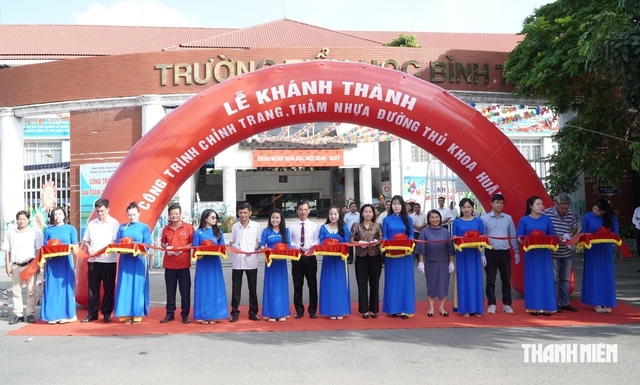 Nhiều phường ở TP.HCM khởi công, khánh thành loạt công trình- Ảnh 1.